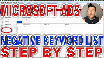✅ Hoe u een lijst met negatieve trefwoorden in Microsoft Ads kunt vinden 🔴