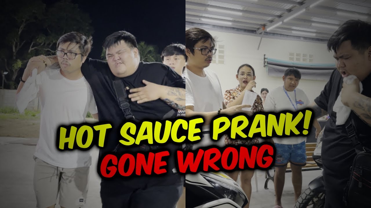 Hotsauce prank gone wrong 