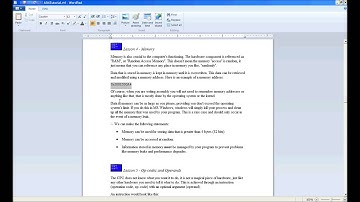 Assembly Tutorial 4 - Memory