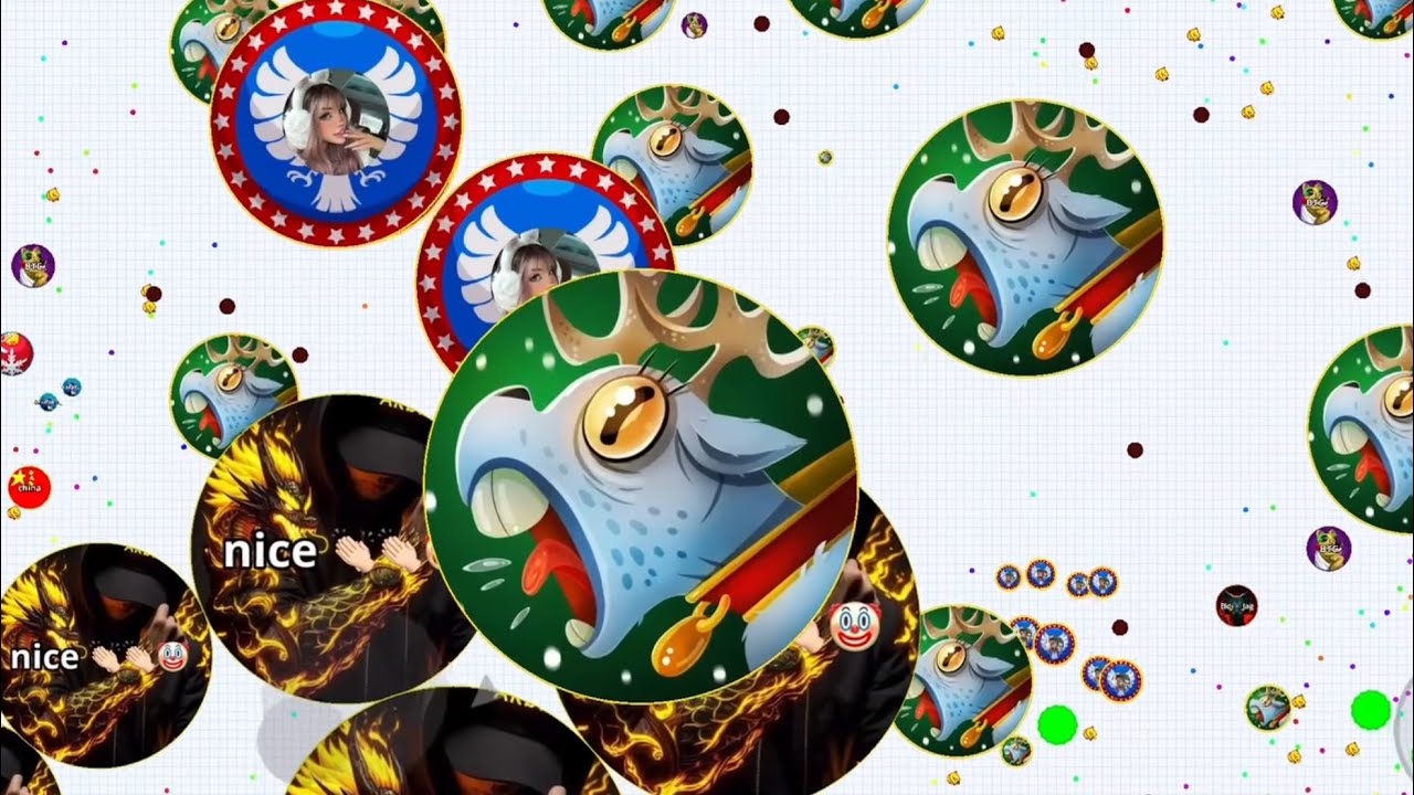 【Agar.io Mobile】 БЕЗУМНЫЙ сервер в режиме Burst с ботами 🔥