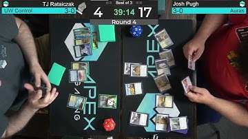 UW Control vs BW Auras | Pioneer Weekly | Round 4 | Paper MTG