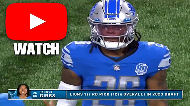 Jahmyr Gibbs First NFL Game [NFL Preseason Week 1] Detroit Lions vs NY Giants Highlights *SLIPPERY*