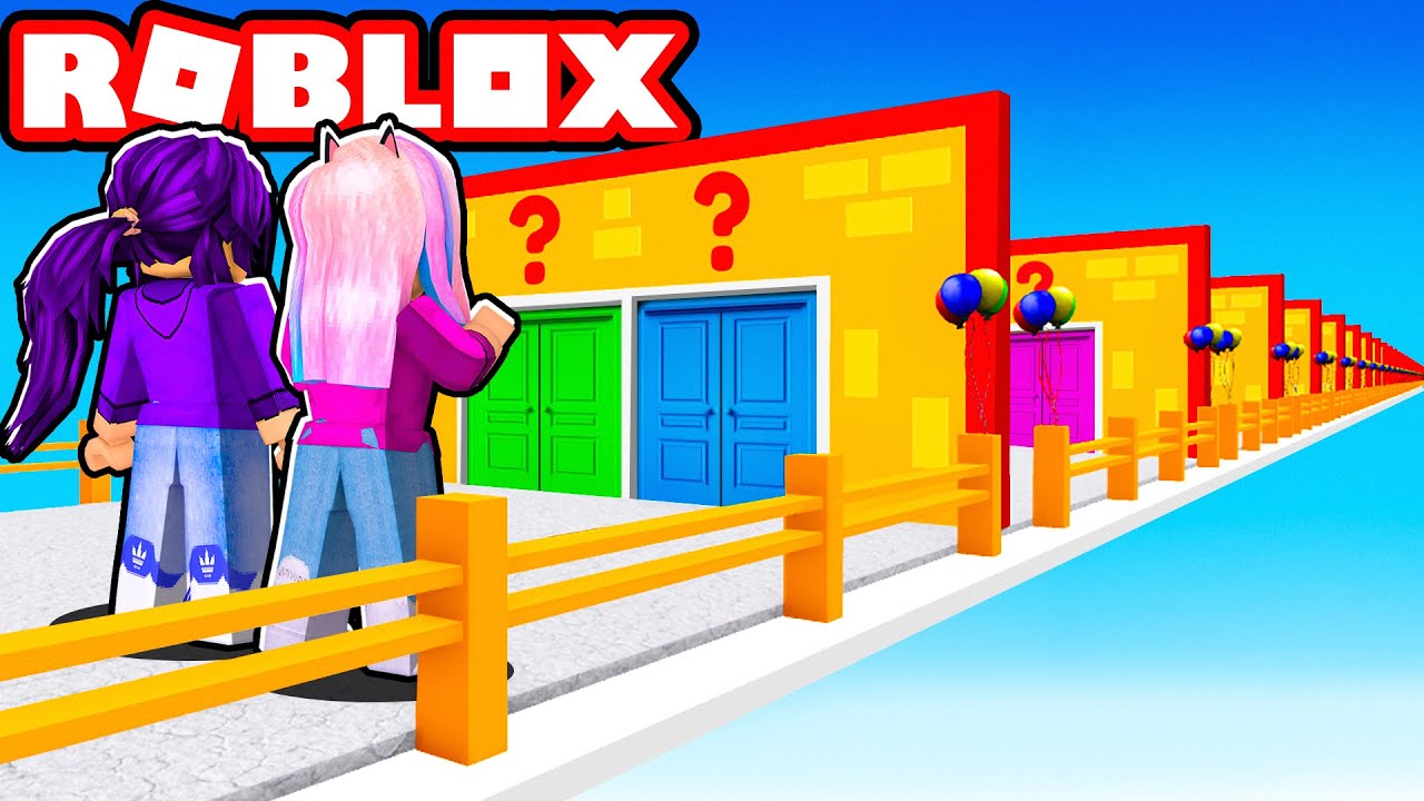 🚪50/50 Pick A Door Obby! - Roblox