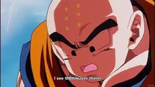Z-Fighters Arrive at the Cell Games DBZ Japan-dub
