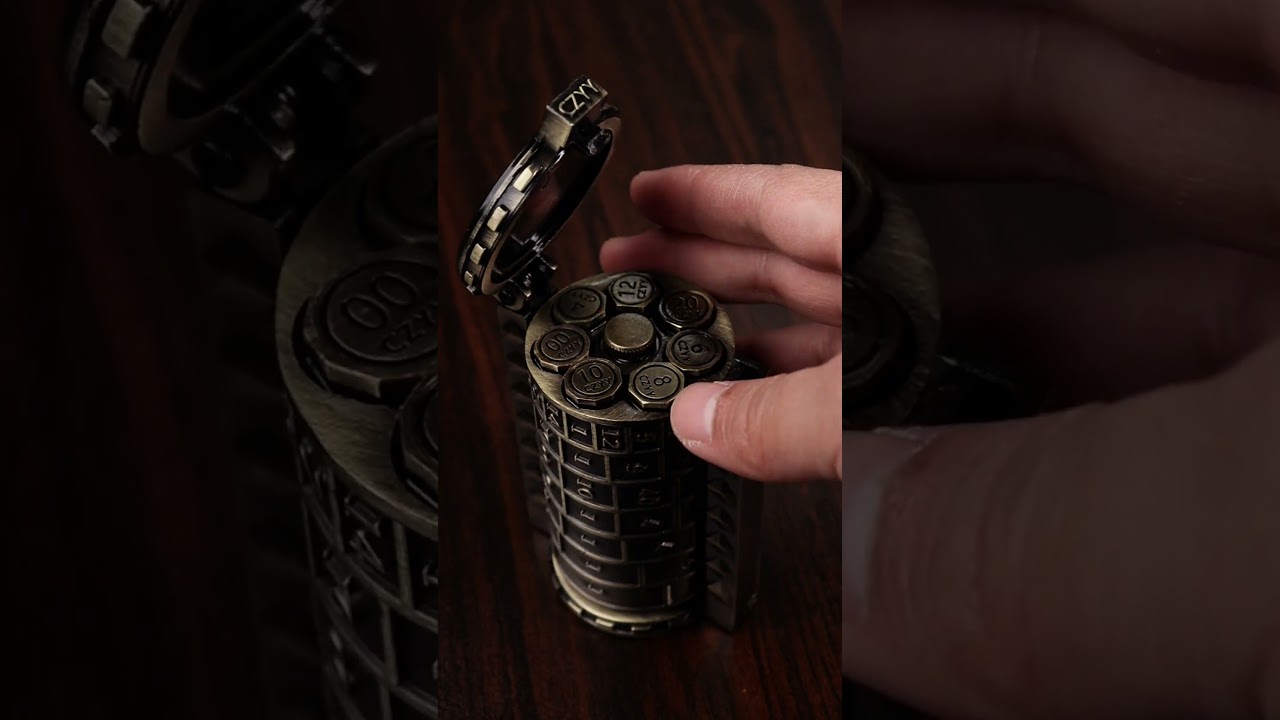 Solid Metal 7 Polyhedral Dice Set