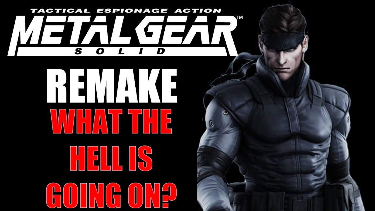 What's going on with Metal Gear Solid remasters, exactly?