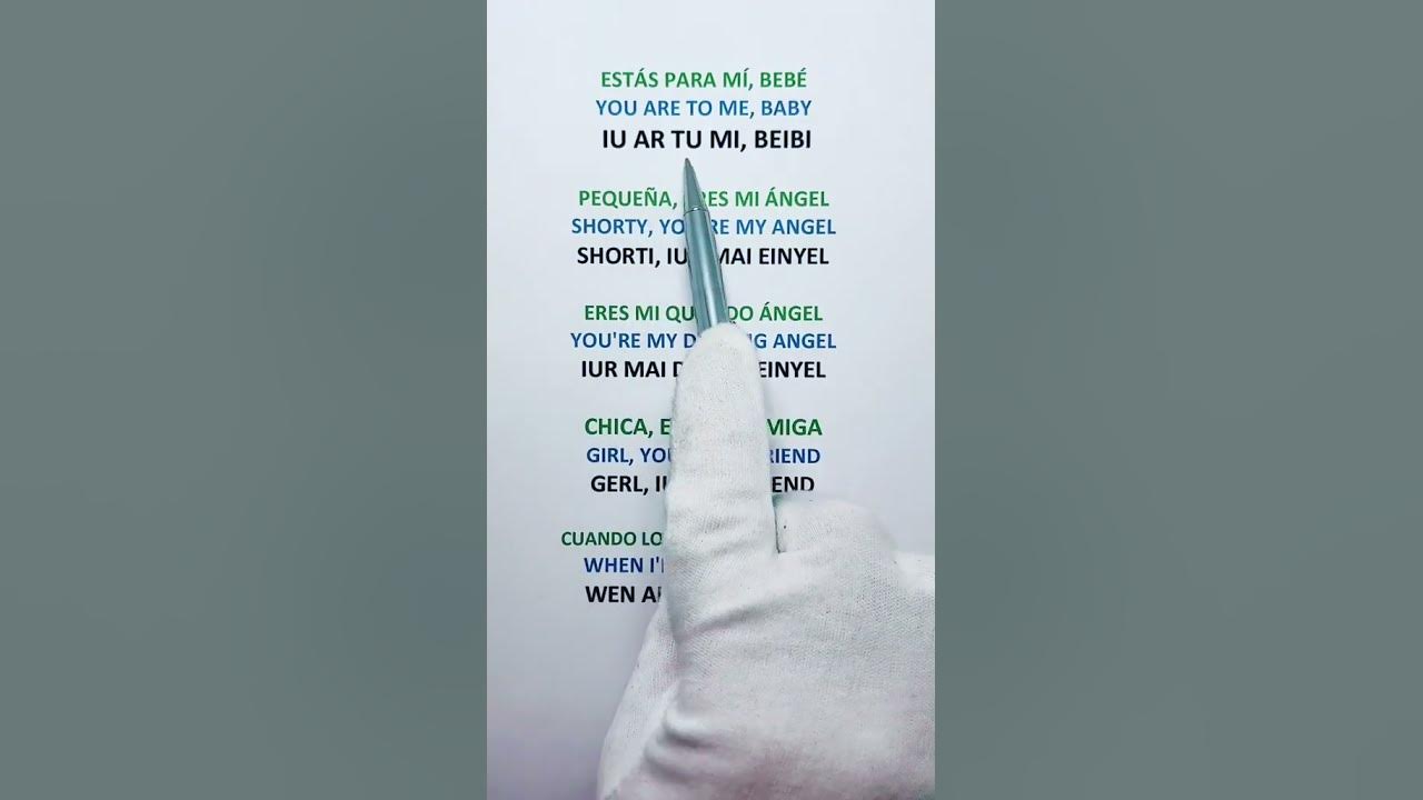 APRENDE LA CANCION ANGEL DE SHAGGY #shorts