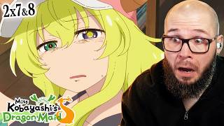Miss Kobayashi's Dragon Maid S2 Ep 7-8 Reaction
