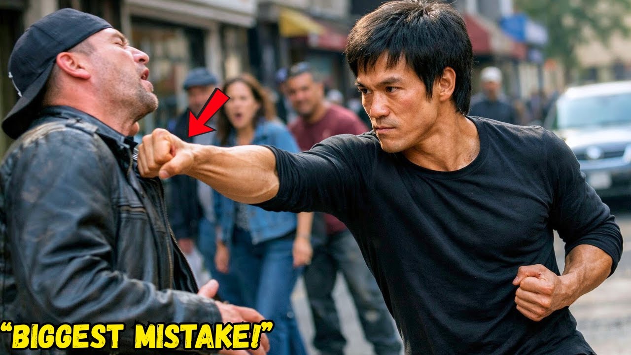 A thug underestimated bruce lee and had no idea he was a brutal fighter