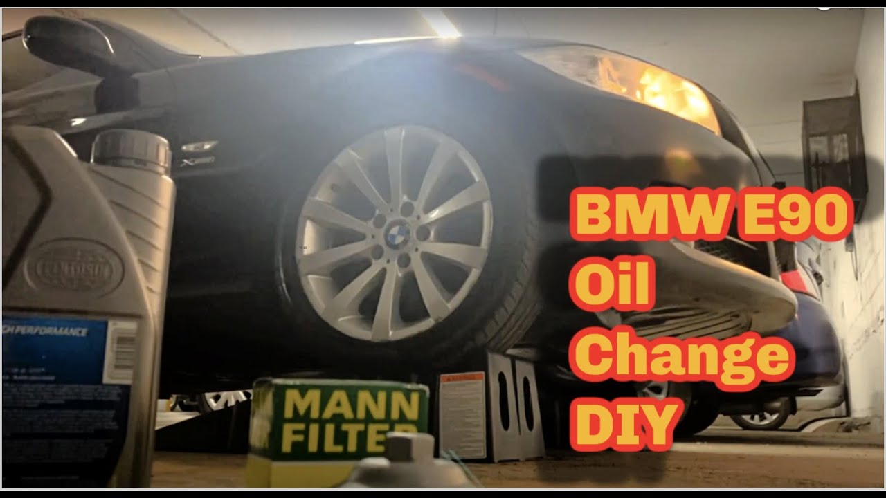 BMW E90 Oil Change - Full Walkthrough - YouTube