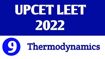 #9 UPCET LEET | Thermodynamics @Polytechnic Pathshala