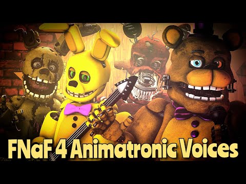 FIVE NIGHTS AT FREDDY'S FOUR VOICELINES ANIMATED
