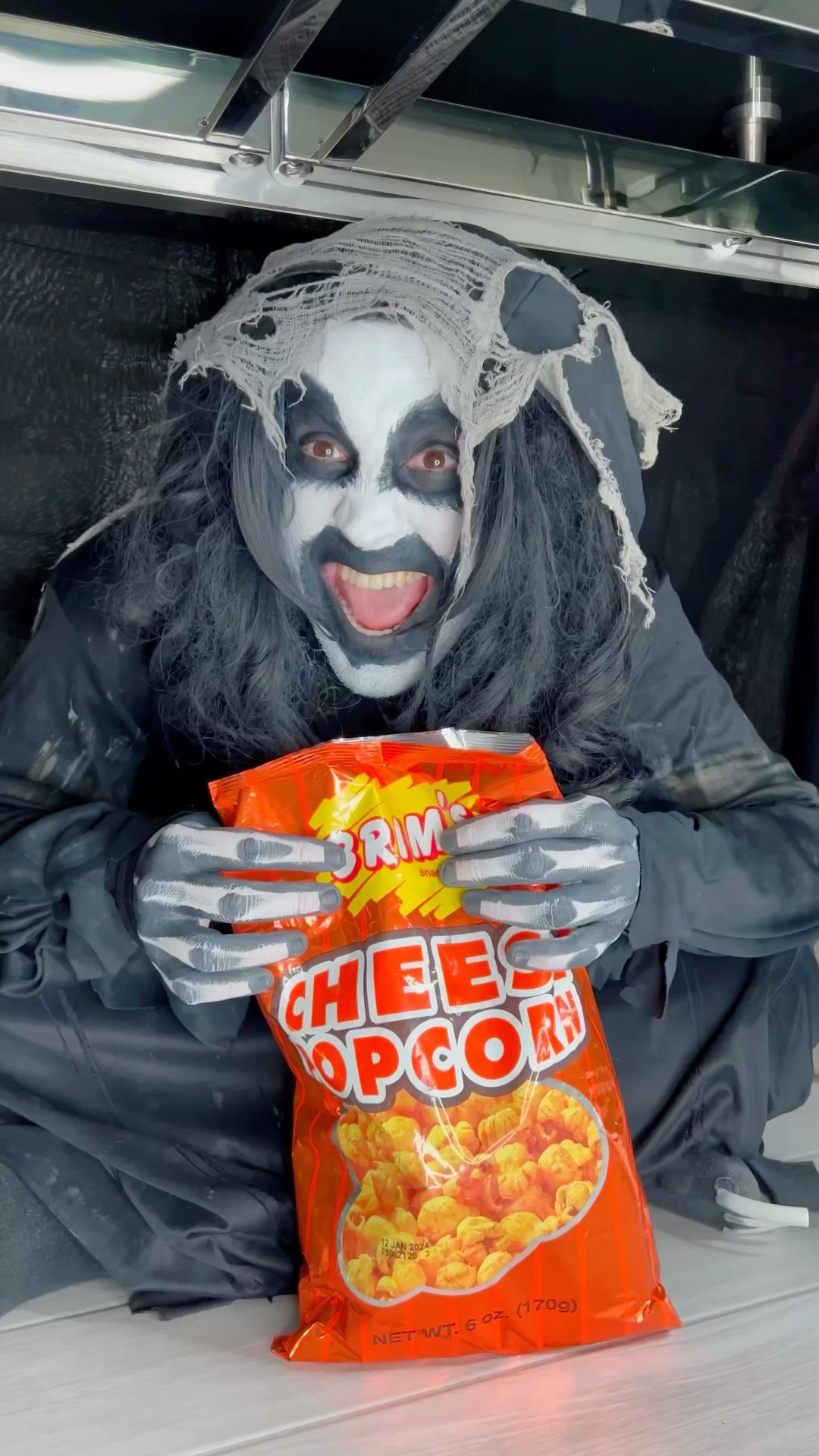 He wanted to take monster potato chips ?? #shorts