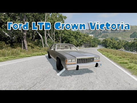 Мод Ford LTD Crown Victoria 1986 для BeamNG.drive