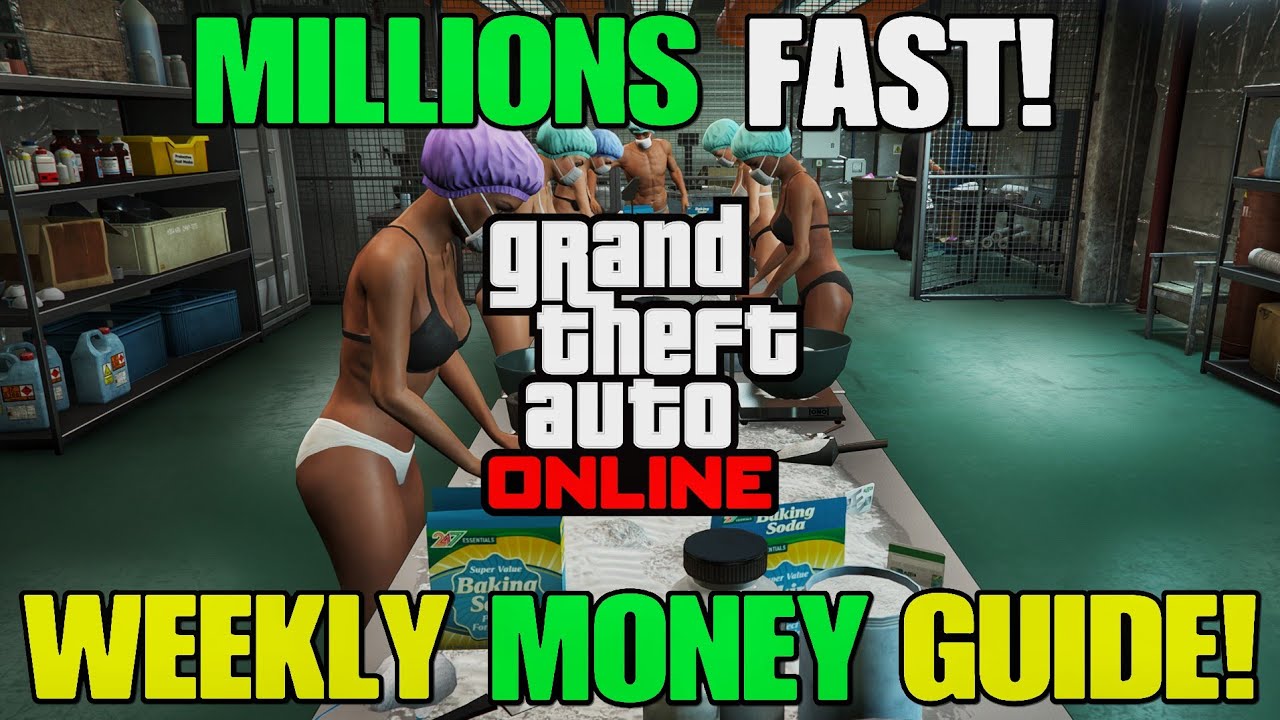 GTA Online Weekly Money Guide! Make MILLIONS Fast!