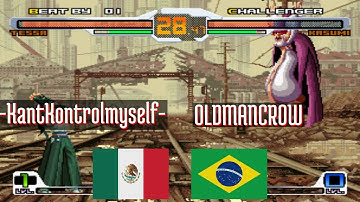 FT5 @svcsplus: -KantKontrolmyself- (MX) vs OLDMANCROW (BR) [SNK vs Capcom svc Fightcade] Apr 27