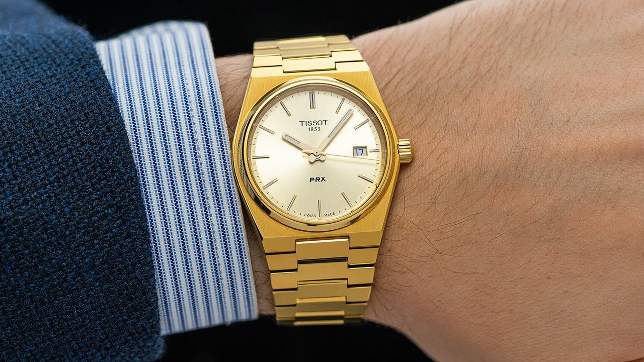 TISSOT prx  gold