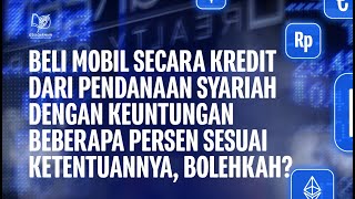 Is it permissible to buy a car on credit from Islamic financing with a profit of several percent?