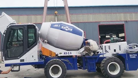 One More Aimix AS2.6 Self Loading Concrete Mixer Sent to Kazakhstan