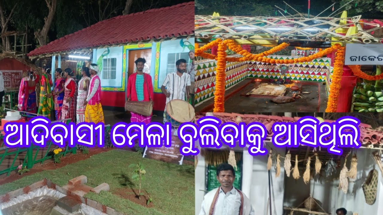 ଆଦିବାସୀ ମେଳା ବୁଲିବାକୁ ଆସିଥିଲି//omsujata