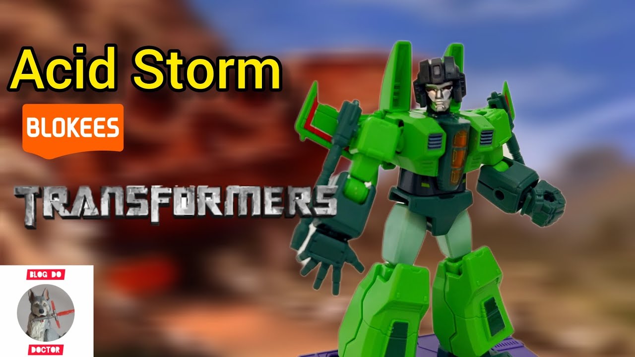 Meu Reviu que ninguém Pediw: Acid Storm Transformers Blokees Galaxy Vers. Model Kit (PT-BR)