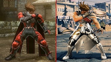 Tekken -  Lars Alexandersson 10 Hit Combo Evolution Gameplay (1080p 60FPS) 2022