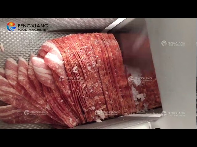 Automatic Meat Cutting Machine Steak Bread Slicing Sausage Bacon