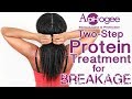 Aphogee Two Step Protein Treatment for BREAKAGE (Relaxed Hair) (Tutorial)