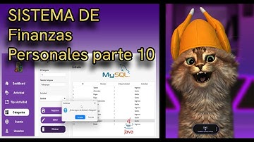 Sistema de Finanzas Java y MySql  - Listar y Eliminar Categorias