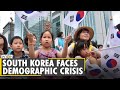 South Korea: Low Birth rate and ageing population raises concern | Demographic Crisis | English News