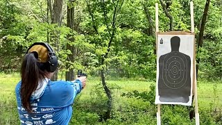 Native American Gun Chic: Lisa Christiansen and Chaz Trujillo practice competition-shooting made fun
