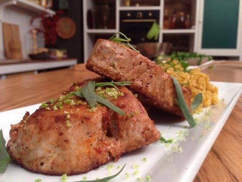 გურმანია - თინუსის სტეიკი ბულგურით