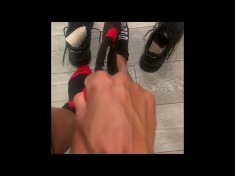 Veiny hand and wrist sweaty sock removal #veinyhands #smellysocks