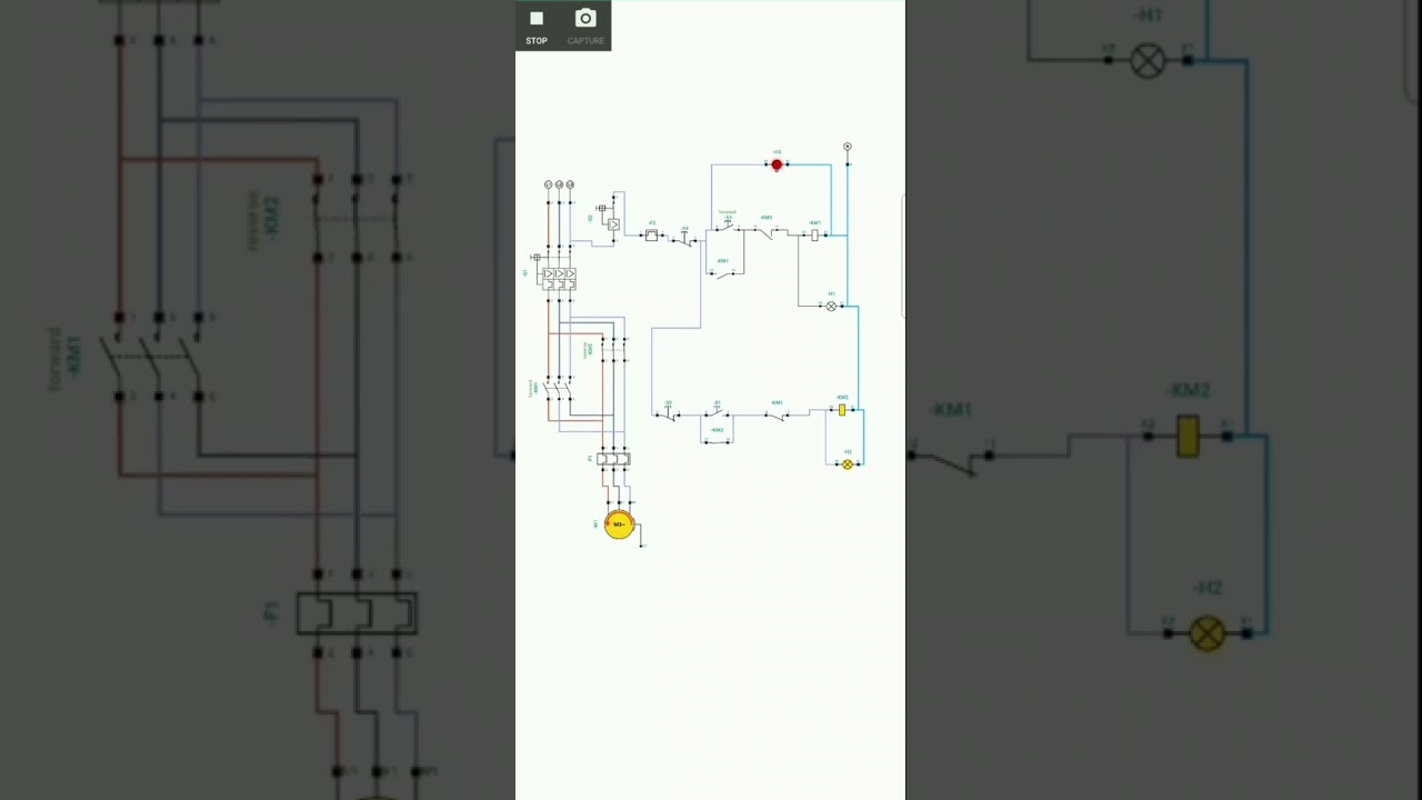 forward reverse motor control