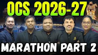 OPSC OCS 2026-27 Marathon Class Part 2 🚀 Complete Strategy, Syllabus &amp; Prelims Preparation Guide
