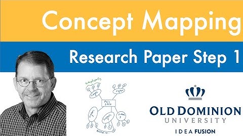 Getting Started with your Research Paper - Building The Initial Concept Map