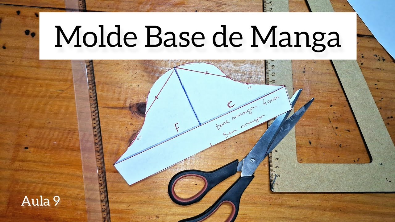 Como fazer MANGA. Molde / Modelagem