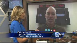 UW-Madison researchers tracking Hurricane Matthew