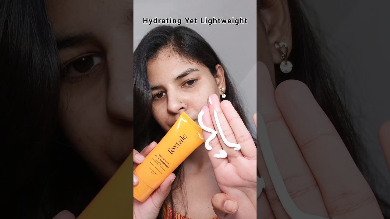 *I Tried* Foxtale Golden Hour Glow Sunscreen / 