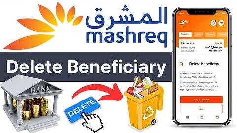 How to Delete Beneficiary Account in Mashreq Bank | How to Remove Beneficiary in Mashreq Neo