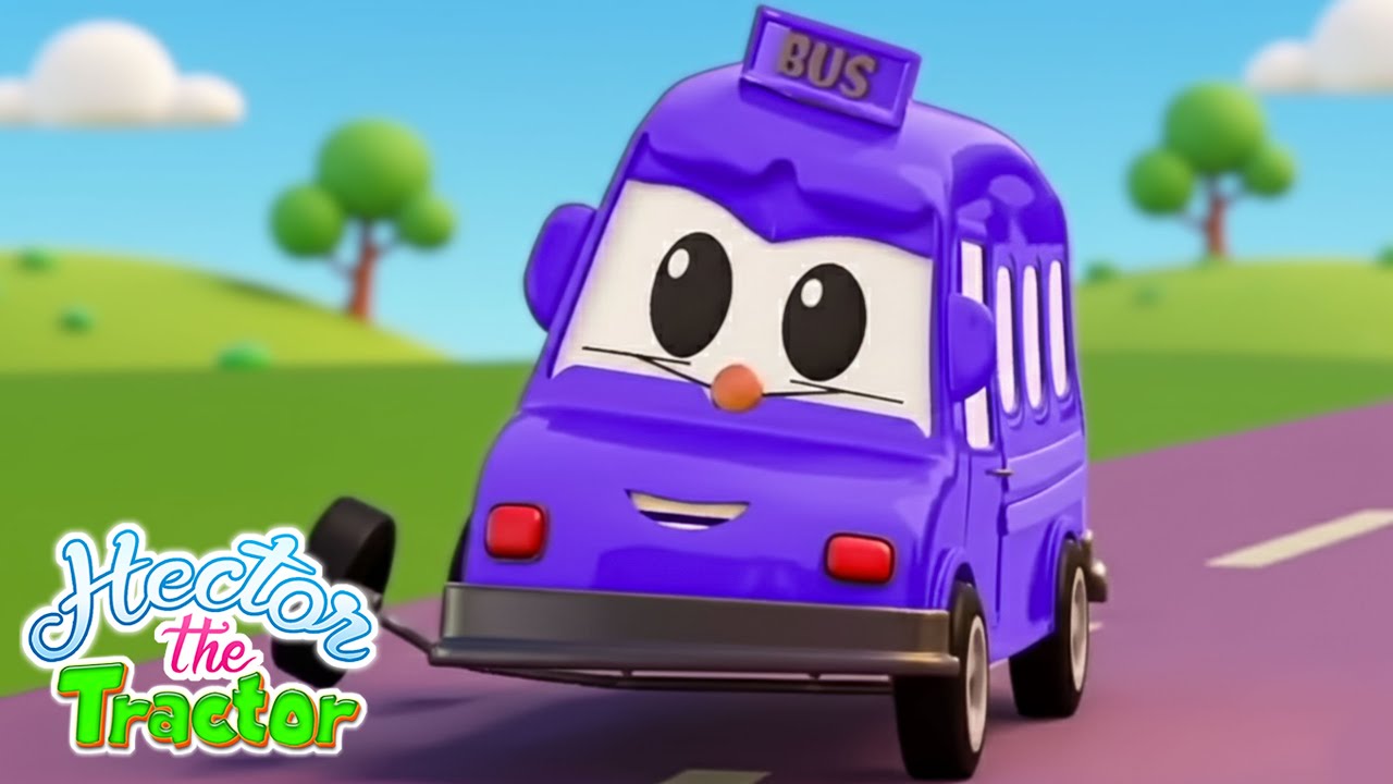 Rodas Do ônibus Rima Popular e Mais Músicas Para Crianças - Hector The Tractor
