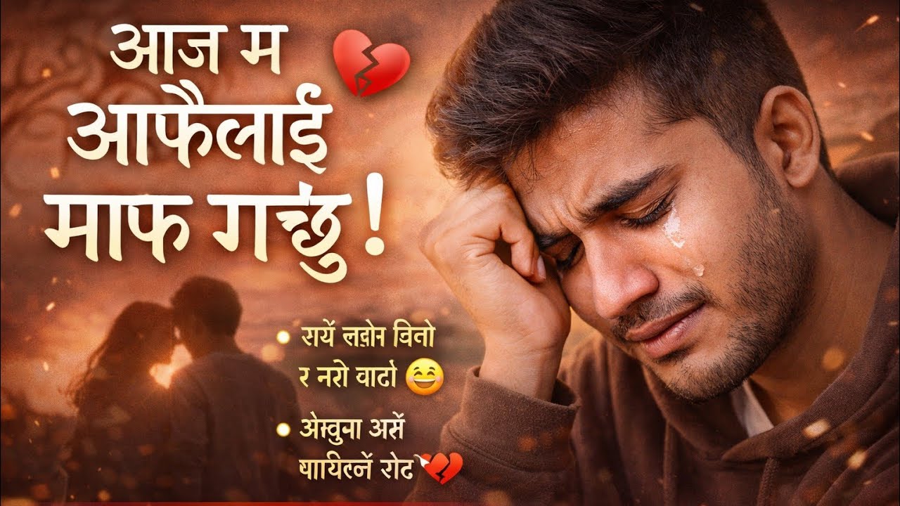 आज म आफैलाई माफ गर्छु ! | Emotional Nepali Song | Long Audio | AI Generated | @NepaliSongWorld