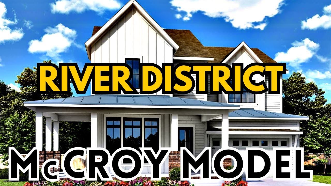 Stunning McCroy Model Home Tour! David Weekley in River District