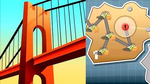 BRIDGE CONSTRUCTOR - Gameplay Walkthrough Part 1 (iPhone, iPad, iOS, Android Game)