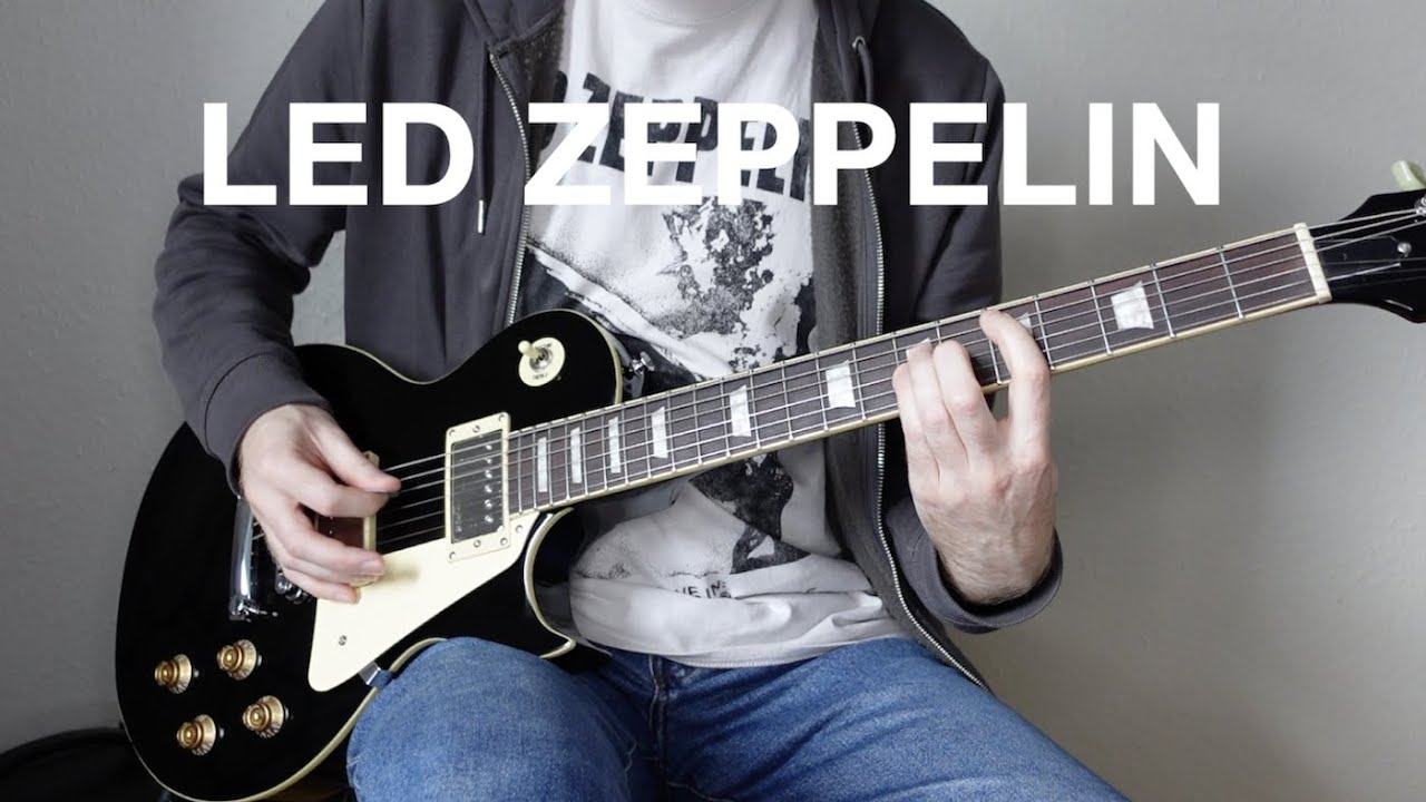 10 Classic Led Zeppelin Riffs - YouTube