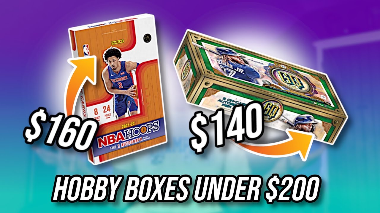 10 SPORTS CARD HOBBY BOXES UNDER 200 !! YouTube