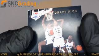 SNC Grading: 1993 Upper Deck Shaquille O'Neal #1 Rookie Card Review (1624459624563)