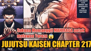 Sukuna vs Yoruzu🔥SUKUNA AKAN MENGELUARKAN MAHORAGA 💥| Review Jujutsu Kaisen Chapter 217