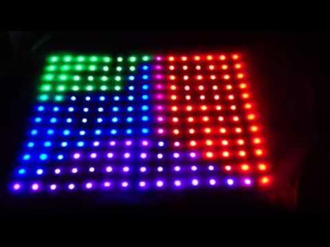 PixelInvaders Pixelcontroller Teensy 3.1 and Octows2811