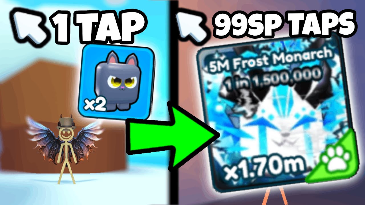 Как получить максимальное количество нажатий в Tap Simulator Roblox!